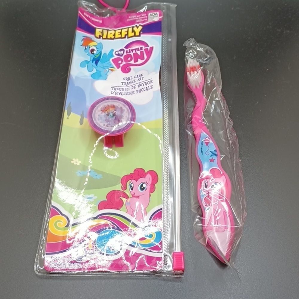 MY Little pony travel case toothbrush with cover